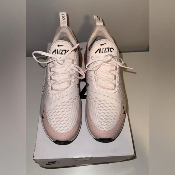 Nike Women's Blush Air Max 270 Sneakers - Picture 3 of 7